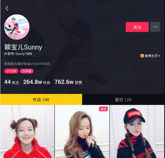 抖音十大网红都有谁简介：抖音网红人气排行榜