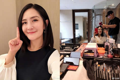 谢娜出席活动晒美照：笑容甜美的谢娜图片大放送（图）