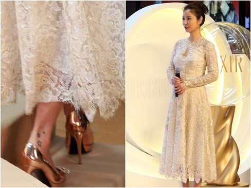 林心如穿薄纱秀美腿：林心如资料简介和美女林心如图片