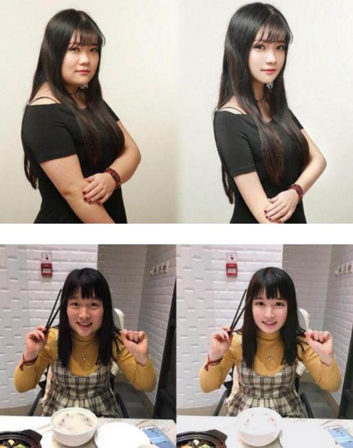女人照片不可信：对比这几张图片你就知道了（图）
