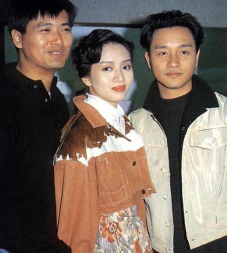 张国荣巩俐旧照曝光：张国荣巩俐互吻,张国荣与众星珍贵合影照