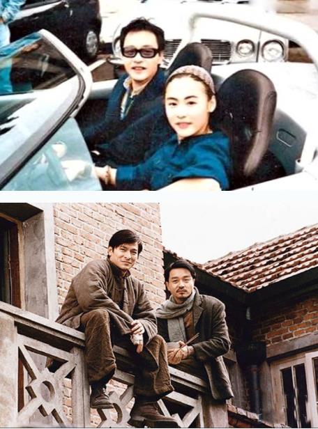 张国荣巩俐旧照曝光：张国荣巩俐互吻,张国荣与众星珍贵合影照