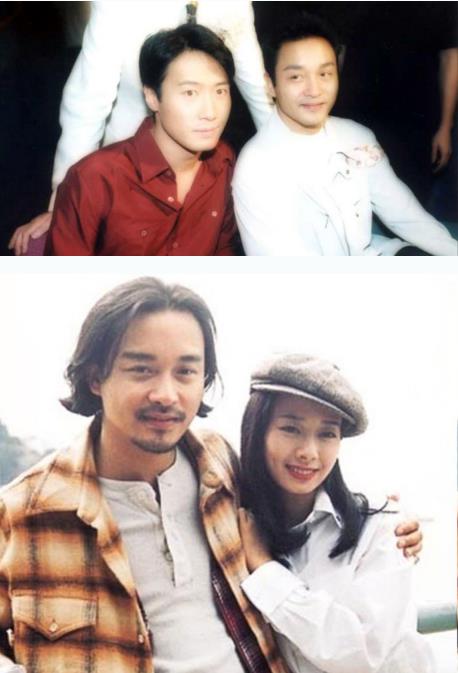 张国荣巩俐旧照曝光：张国荣巩俐互吻,张国荣与众星珍贵合影照