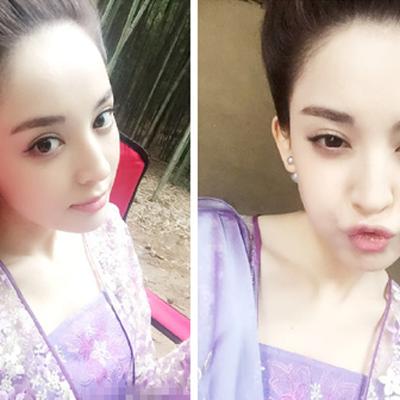 娜扎送睡前福利卖萌：自拍绷不住笑,古力娜扎各种美照