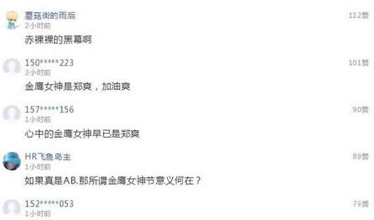 2018金鹰女神是谁：热巴baby娜扎郑爽上榜（图）