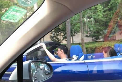 王思聪载美女兜风：偶遇王思聪载美女兜风,那个女的是谁