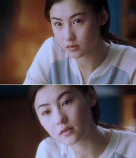 张柏芝晒照心情好：造型简单清爽,张柏芝年轻时候图片