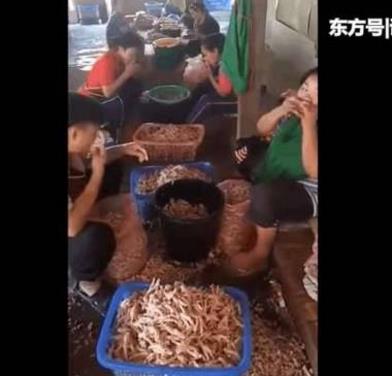 无骨鸡爪竟是工人用嘴啃出来的 网友:恶心（图）