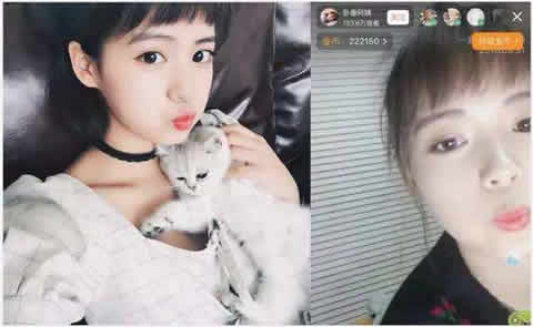 仙气网红未修图照:之前甜美像未成年少女,如今像中年大婶