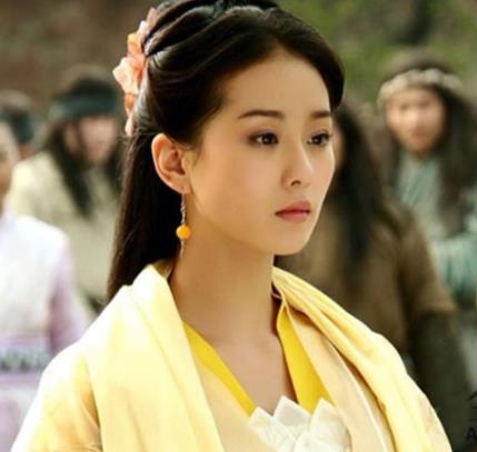 刘诗诗一嫩到底：穿绿裤扎丸子头,刘诗诗的古装照型