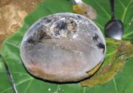 在南瓜里打了10个鸡蛋,柴火烧1个小时(图) 在南瓜里打了10个鸡蛋,柴火烧1个小时(图)