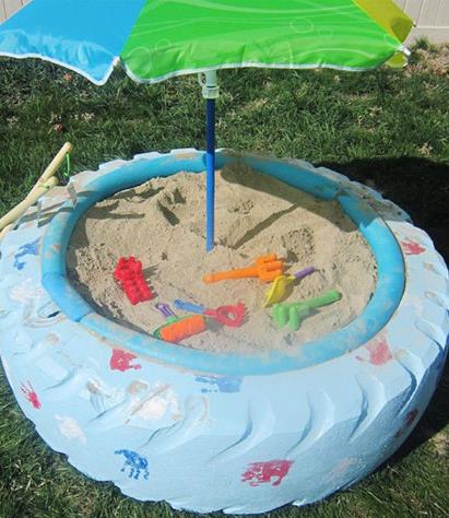 12种废旧轮胎的妙用,绝对亮瞎你的眼!（组图）