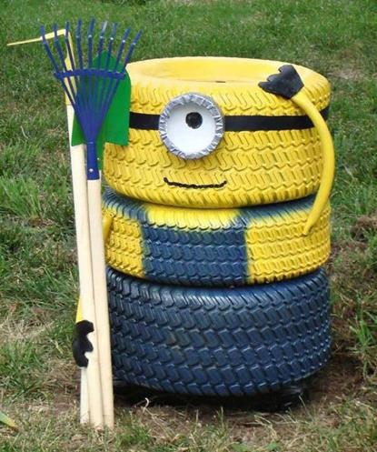 12种废旧轮胎的妙用,绝对亮瞎你的眼!（组图）