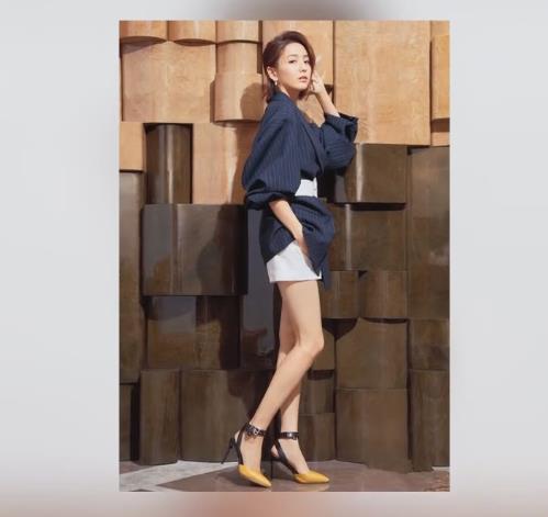 佟丽娅示范通勤穿搭：知性优雅气质,佟丽娅最新图片