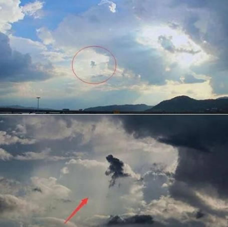 88年天空上出现孙悟空:神话中的角色竟然出现了(图) 88年天空上出现孙悟空:神话中的角色竟然出现了(图)