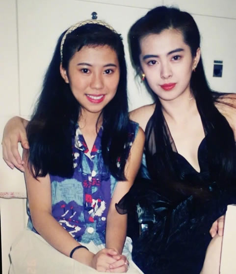 网友晒与王祖贤合影旧照 女神美得惊心动魄（图）