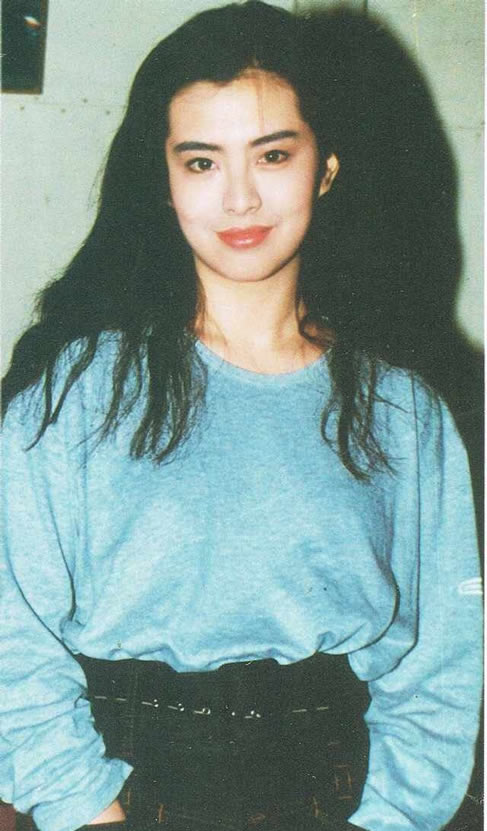 网友晒与王祖贤合影旧照 女神美得惊心动魄（图）