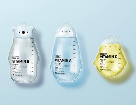 怕打针?韩国设计师带来一款萌萌的输液袋（图）