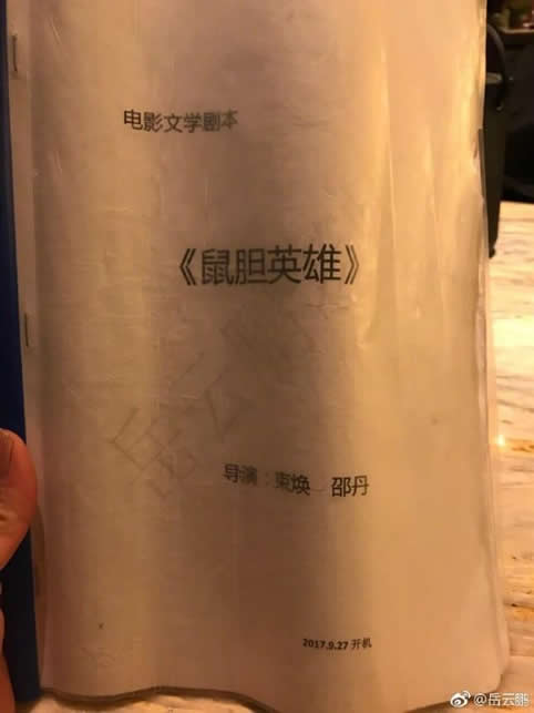 佟丽娅岳云鹏拍吻戏：《鼠胆英雄》吻戏,网友不忍直视