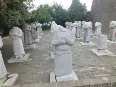 揭秘武则天的守陵石像为何都没头（图）