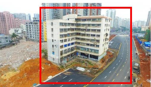 钉子户仍然在居住:建筑一半已倒塌,各地最牛钉子户 钉子户仍然在居住:建筑一半已倒塌,各地最牛钉子户