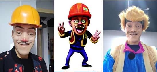 50岁农民因长得像光头强走红