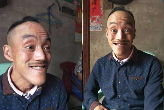 50岁农民因长得像光头强走红