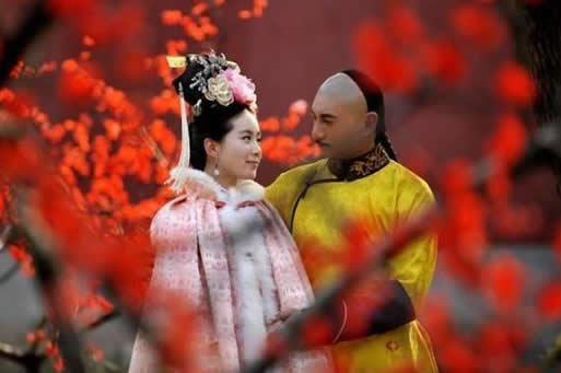 步步惊心看故宫：刘诗诗《步步惊心》若曦剧照入选故宫