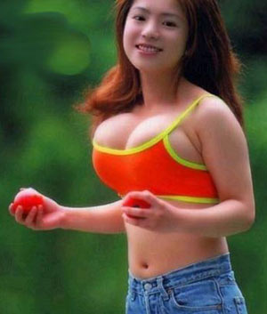 世界上最漂亮的胸部：美女的胸从A罩杯到N罩杯图片