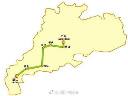 江湛高铁将开通:江湛铁路广州到湛江直达只要3小时 江湛高铁将开通:江湛铁路广州到湛江直达只要3小时