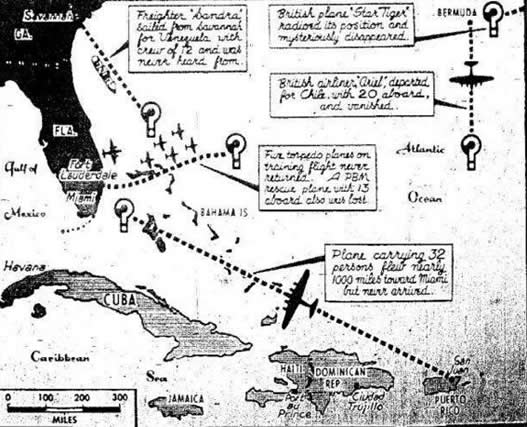 百慕大三角之谜真相:百慕大三角的神秘事件盘点 百慕大三角之谜真相:百慕大三角的神秘事件盘点