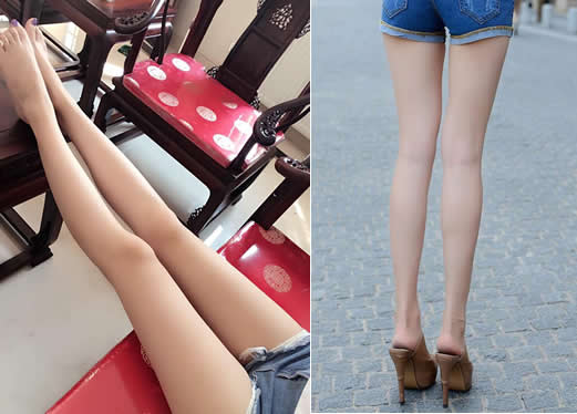 女生腿多长才算大长腿：这样测试一下便知（图）