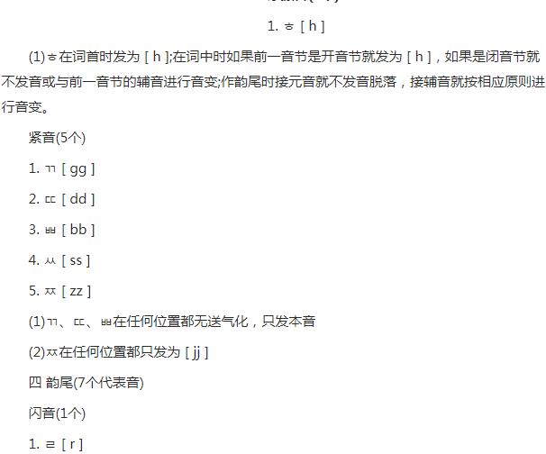 拼音字母表：韩语拼音字母表读法及发音（图）