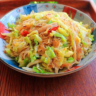 圆白菜炒粉丝:营养超丰富,圆白菜的功效与作用 圆白菜炒粉丝:营养超丰富,圆白菜的功效与作用