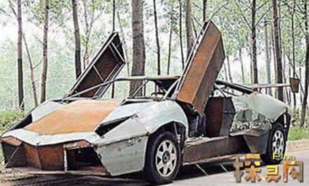 史上最牛跑车:6万元兰博基尼(图) 史上最牛跑车:6万元兰博基尼(图)