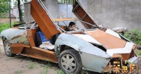 史上最牛跑车:6万元兰博基尼(图) 史上最牛跑车:6万元兰博基尼(图)