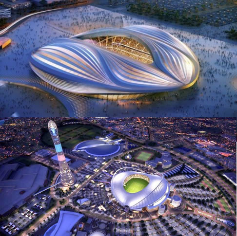 卡塔尔世界杯:巨资打造世界史上最贵世界杯(图) 卡塔尔世界杯:巨资打造世界史上最贵世界杯(图)