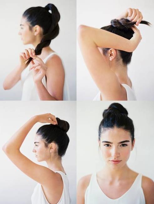 懒人扎出简单漂亮头发:6款发型简单好看(图) 懒人扎出简单漂亮头发:6款发型简单好看(图)