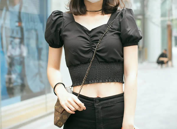 bm少女风穿搭图片,好看的BM风简单穿搭甜酷少女