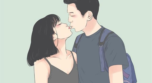 如果男人吻你下身代表什么，男的想吻你代表什么