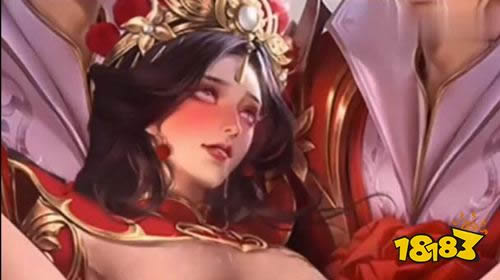 王者荣耀女英雄脸红享受流眼泪表情