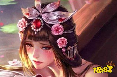 王者荣耀女英雄脸红享受流眼泪表情