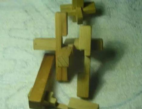 鲁班锁12根拼装步骤图(综合12根拆拼方法)