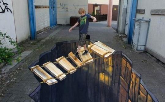 十大错觉图(视觉效果蒙蔽了双眼)