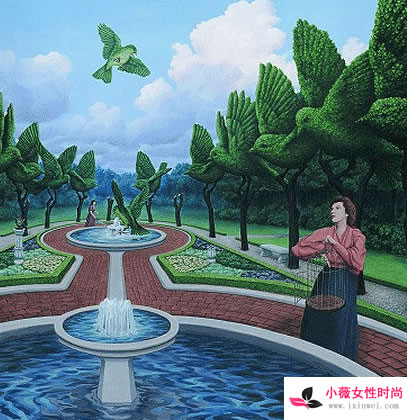 十大错觉图(视觉效果蒙蔽了双眼)