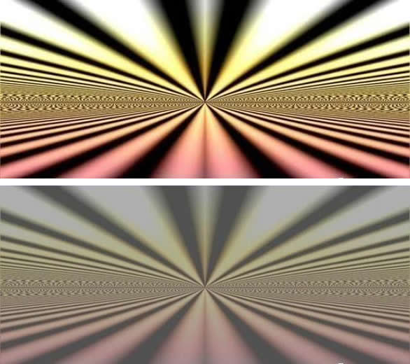 十大错觉图(视觉效果蒙蔽了双眼)