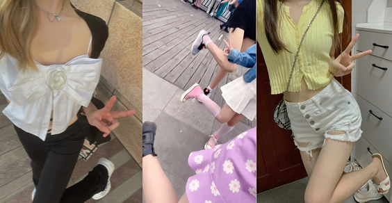 高街女帝拍照姿势怎么摆 高街女帝拍法教程(图集)