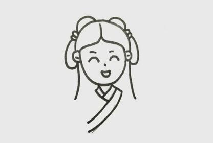 最最最最简单画小公主(一步一步教你画漂亮小公主)