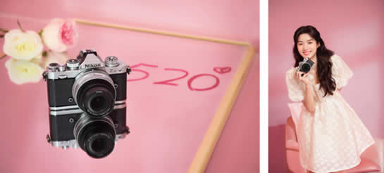 定格心动时分 释放甜蜜宣言 尼康心动之选献礼浪漫520