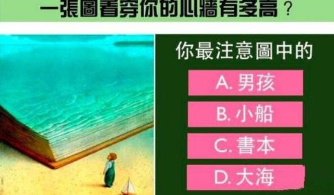 精选50张心理学诡异图片 来测一测你的心里(附结果)
